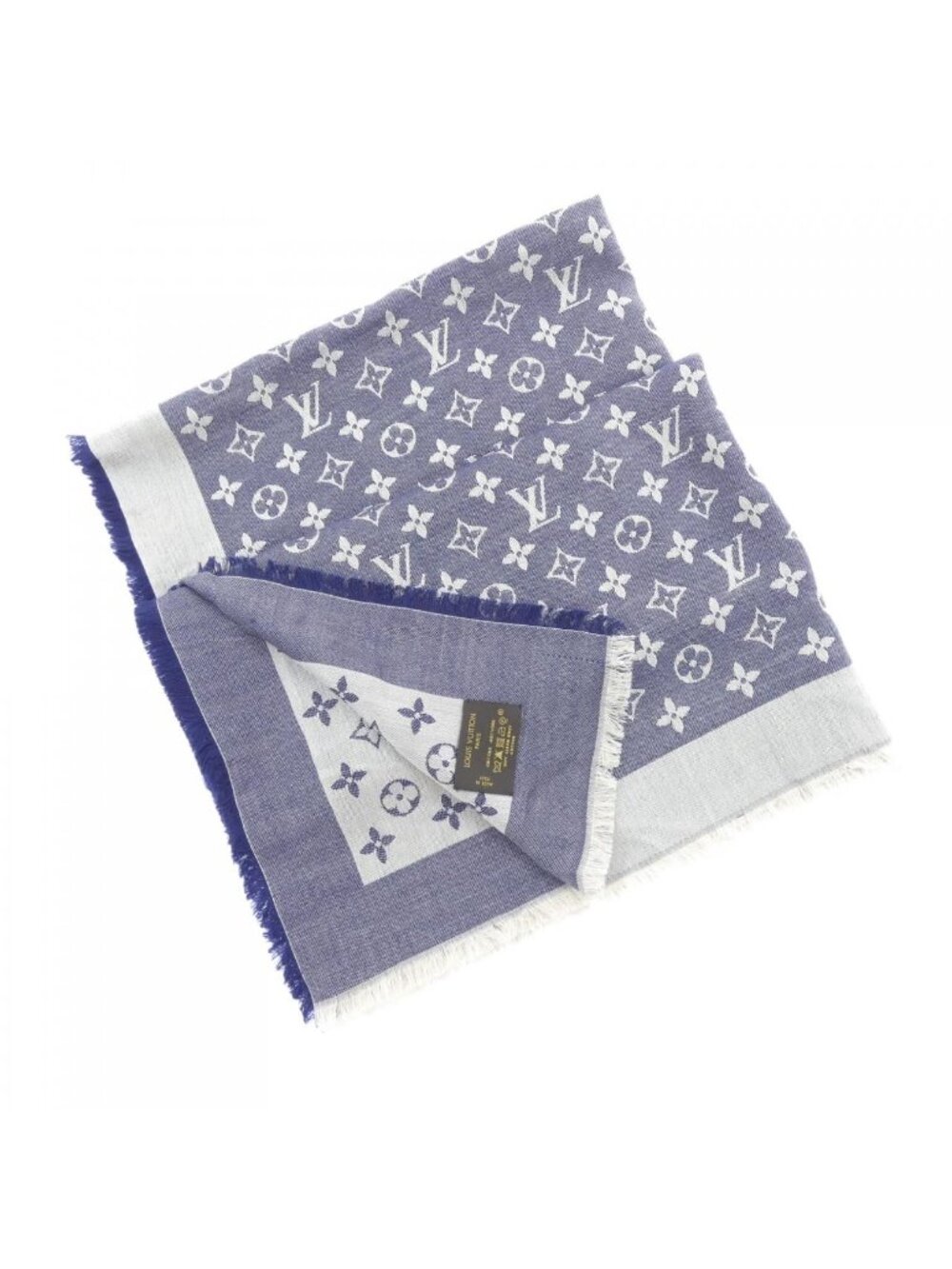 Louis Vuitton Shawl Monogram Denim Scarf